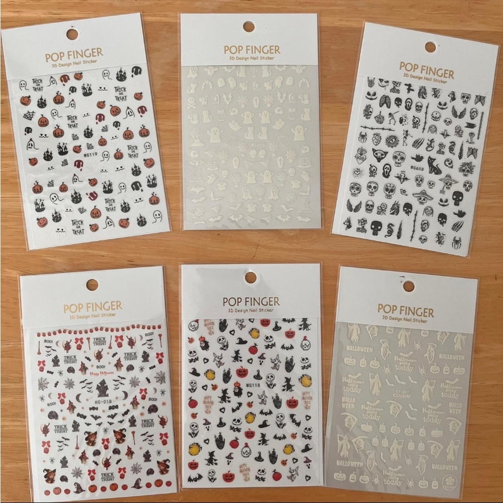 Halloween Nail Art Stickers